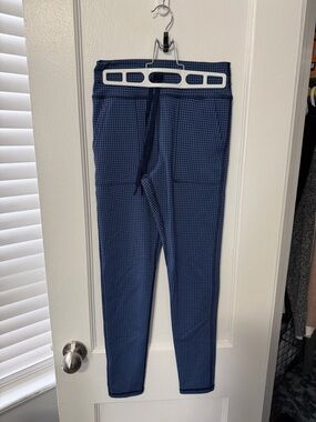 aerie Navy Blue Patterned Leggings